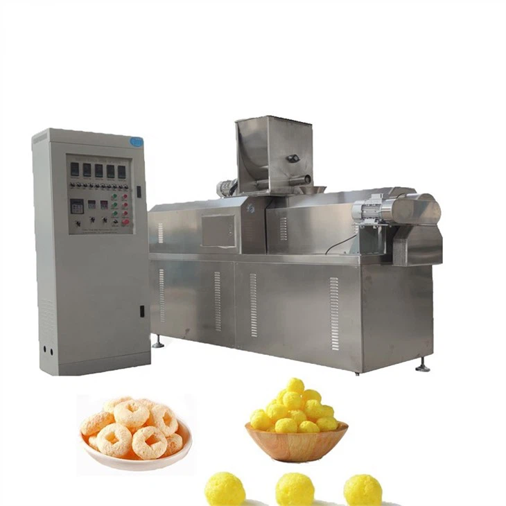 Inflating Snack Food Processing Line